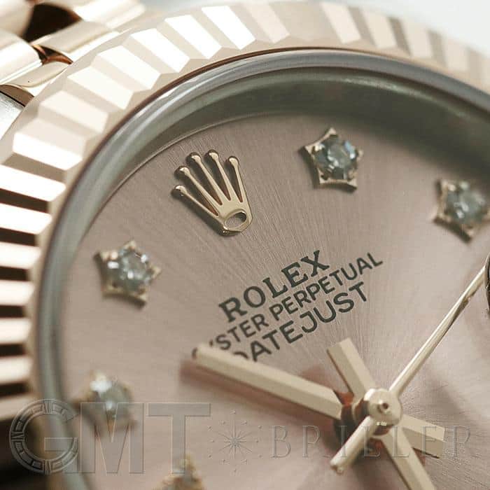 中古 ロレックス ROLEX 279171G ランダムシリアル ロゼカラー /ダイヤモンド レディース 腕時計 ROLEX - 中古 ロレックス ROLEX 279171G ランダムシリアル ロゼカラー
