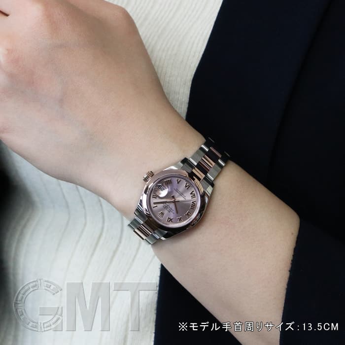やっさん　GTスピリット　ウラタック 新品)ROLEX ロレックス デイトジャスト 28 279161 ピンクローマ