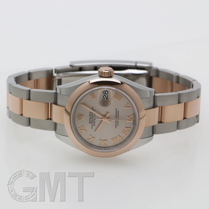 新品)ROLEX ロレックス デイトジャスト 28 279161 ピンクローマ