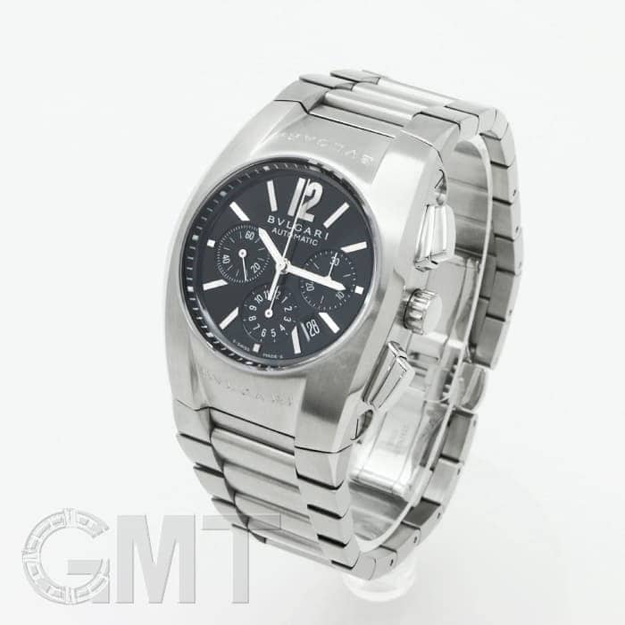新品)BVLGARI ブルガリ エルゴン クロノグラフ EG35BSSDCH 
