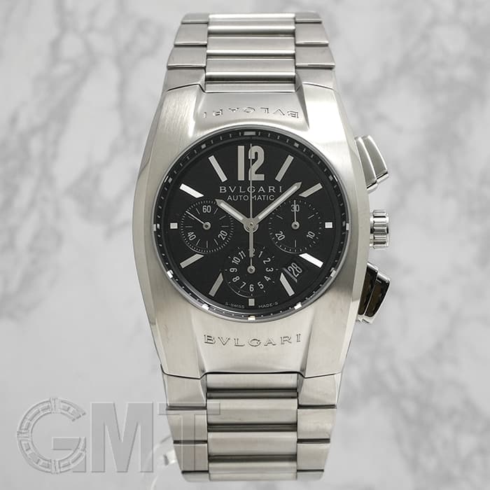新品)BVLGARI ブルガリ エルゴン クロノグラフ EG35BSSDCH