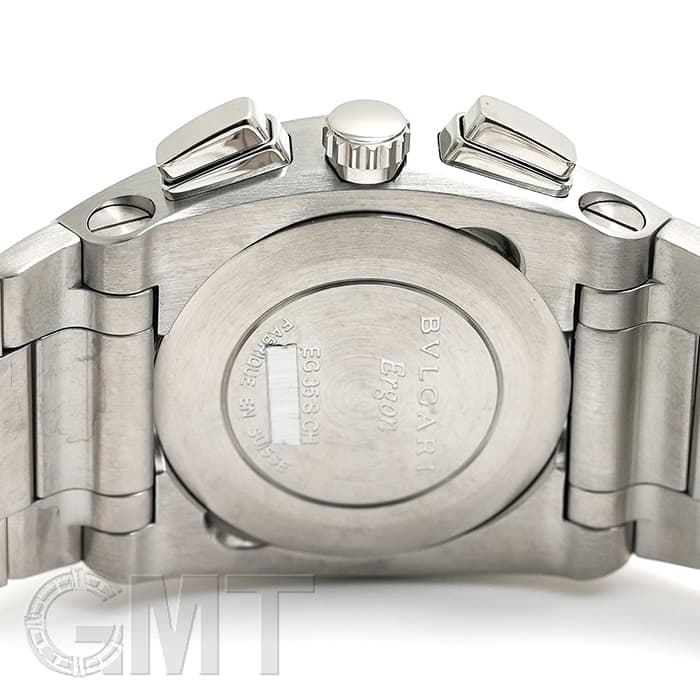 新品)BVLGARI ブルガリ エルゴン クロノグラフ EG35BSSDCH 