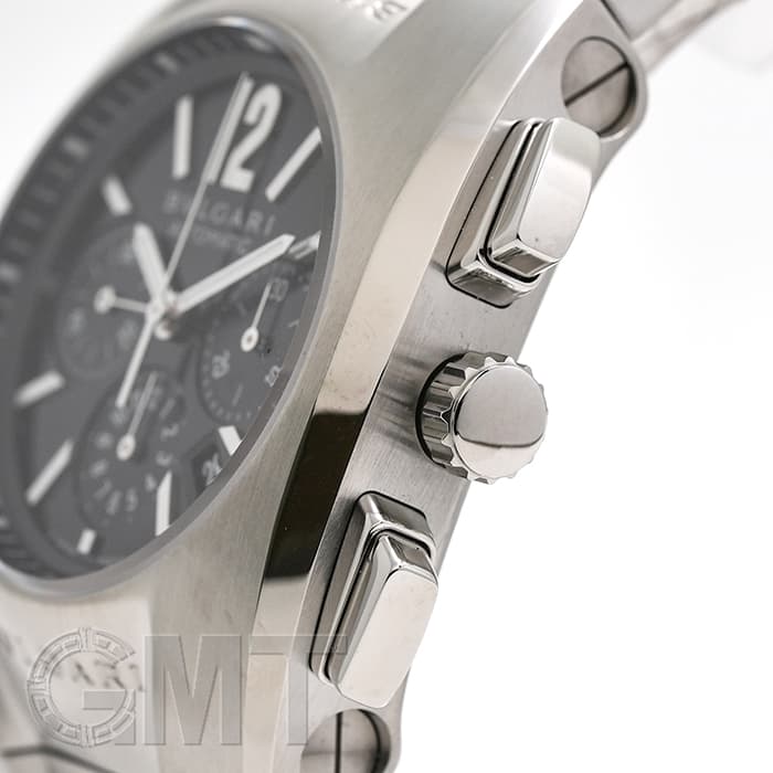 新品)BVLGARI ブルガリ エルゴン クロノグラフ EG35BSSDCH