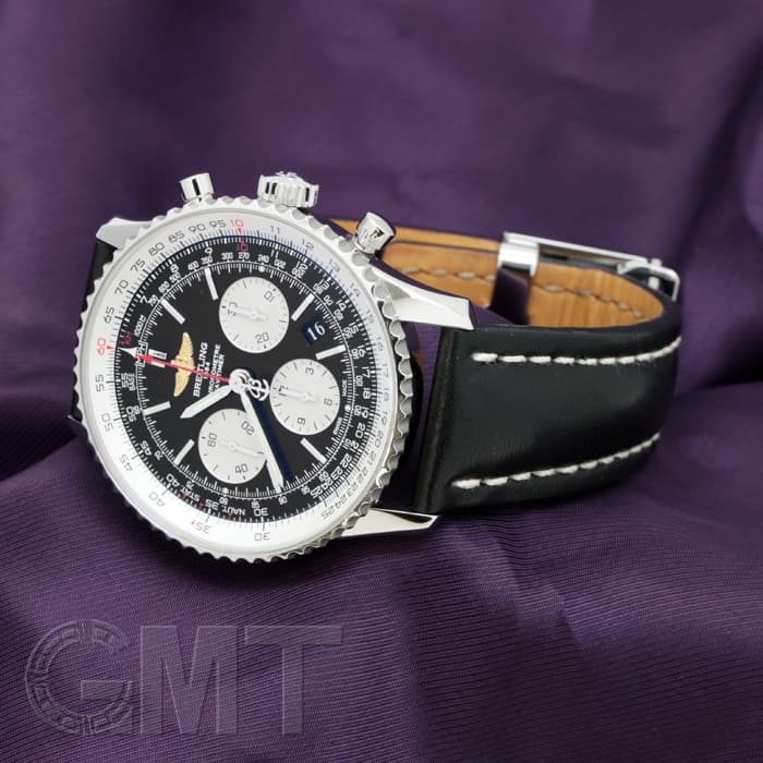 中古)BREITLING ブライトリング ナビタイマー 01 A022B01KBD ブラック