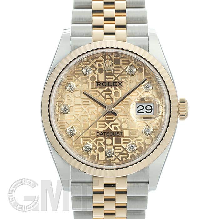 未使用)ROLEX ロレックス デイトジャスト 36 126233G シャンパン
