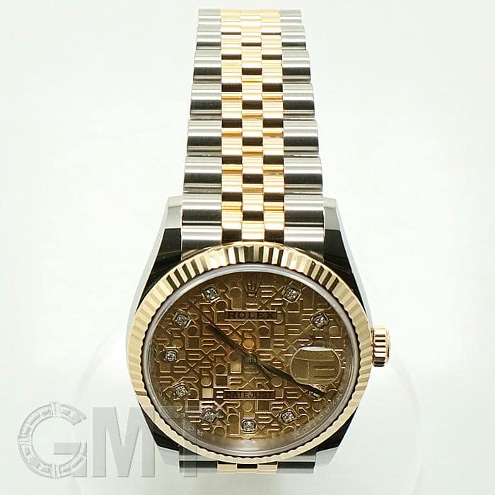中古)ROLEX ロレックス デイトジャスト 36 126233G シャンパン