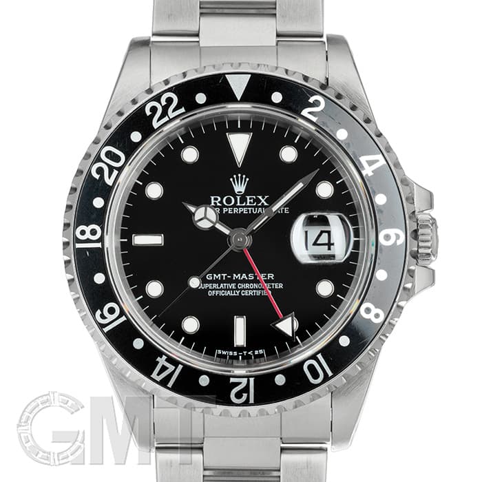中古)ROLEX ロレックス GMTマスター 16700 ブラック W番（商品ID