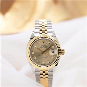 ROLEX ロレックス デイトジャスト 28 279173G シャンパン メイン