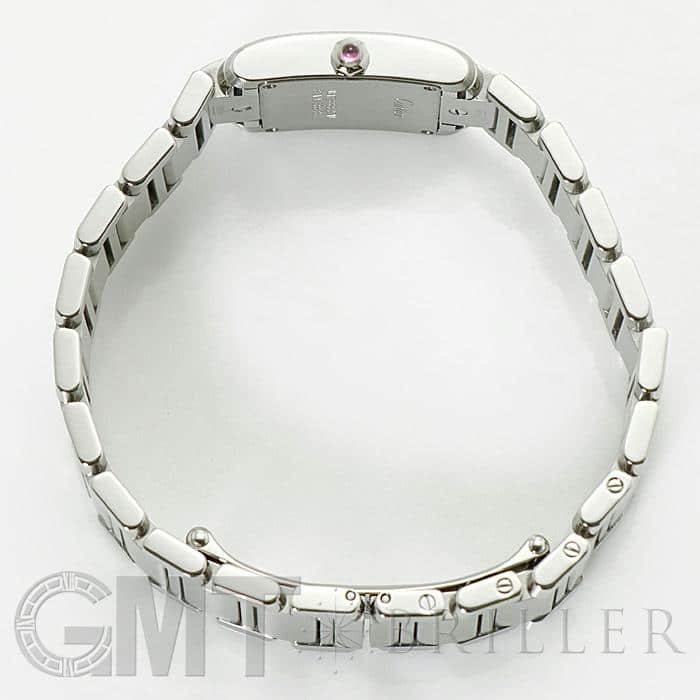 【苫小牧バナナ】質屋鑑定品 Cartier/カルティエ タンクフランセーズSM W51028Q3 レディース SS/ピンクシェル文字盤 クオーツ Gカード/付属あり♪ カルティエ タンク フランセーズ SM W51028Q3 ピンクシェル レディース
