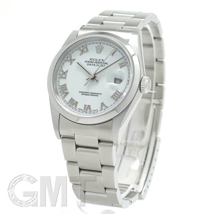 中古)ROLEX ロレックス デイトジャスト 16200 ホワイト（商品ID