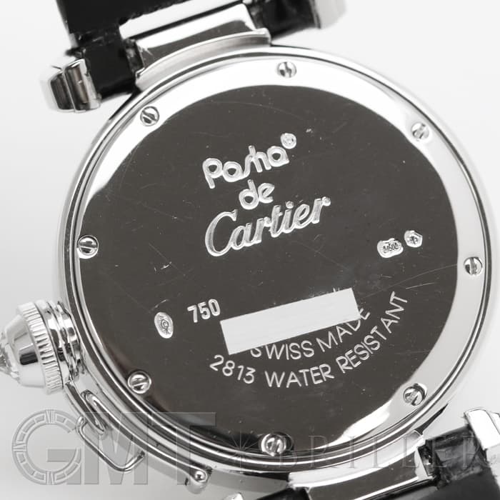 中古)CARTIER カルティエ パシャ 32mm WJ11902G ホワイトゴールド 8P 