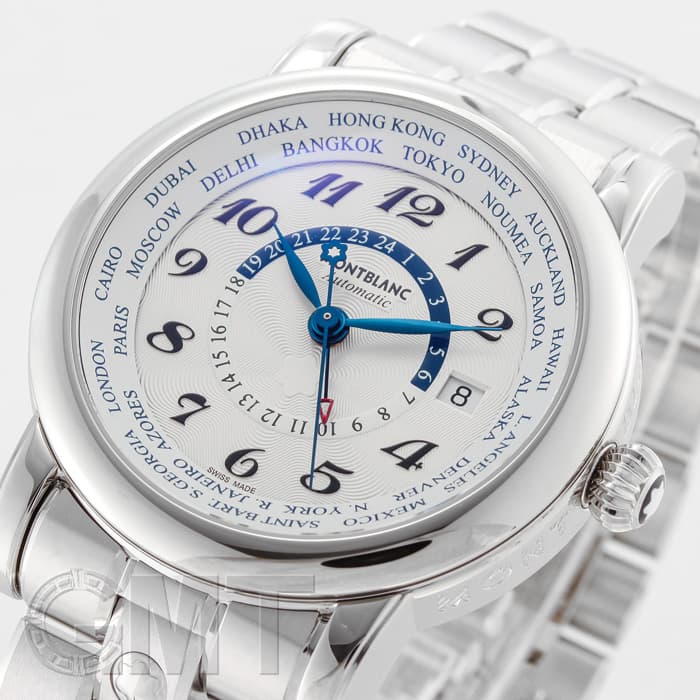 新品)MONTBLANC モンブラン スター ワールドタイム GMT 106465（商品ID