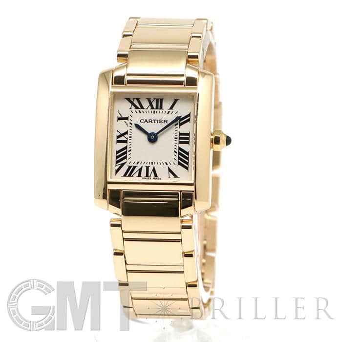 中古)CARTIER カルティエ タンク フランセーズ SM W50002N2 イエロー