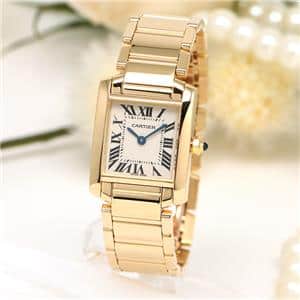 中古)CARTIER カルティエ タンク フランセーズ SM W50002N2