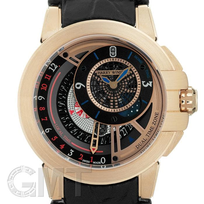 新品)HARRY WINSTON ハリー・ウィンストン オーシャン デュアルタイム