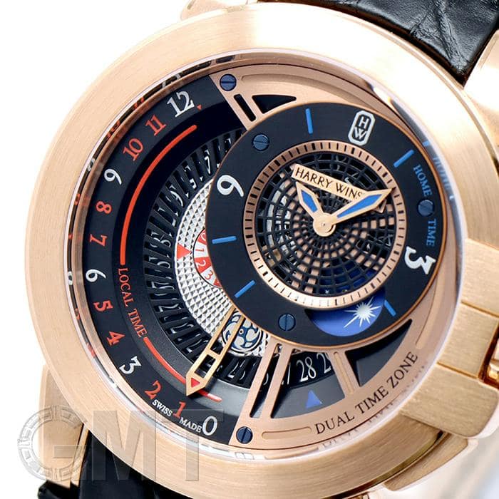 新品)HARRY WINSTON ハリー・ウィンストン オーシャン デュアルタイム