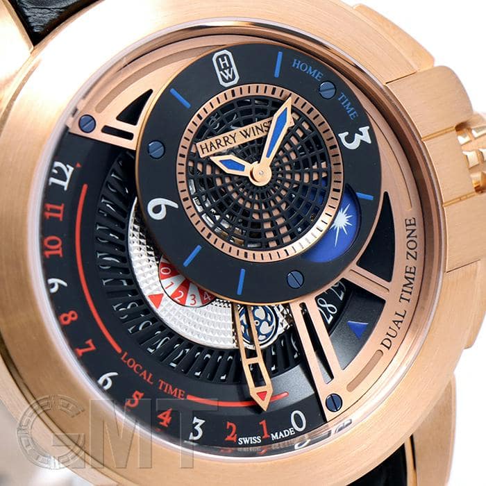 新品)HARRY WINSTON ハリー・ウィンストン オーシャン デュアルタイム