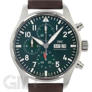 IWC インターナショナルウォッチカンパニー パイロットウォッチ クロノグラフ グリーン IW378005 メイン