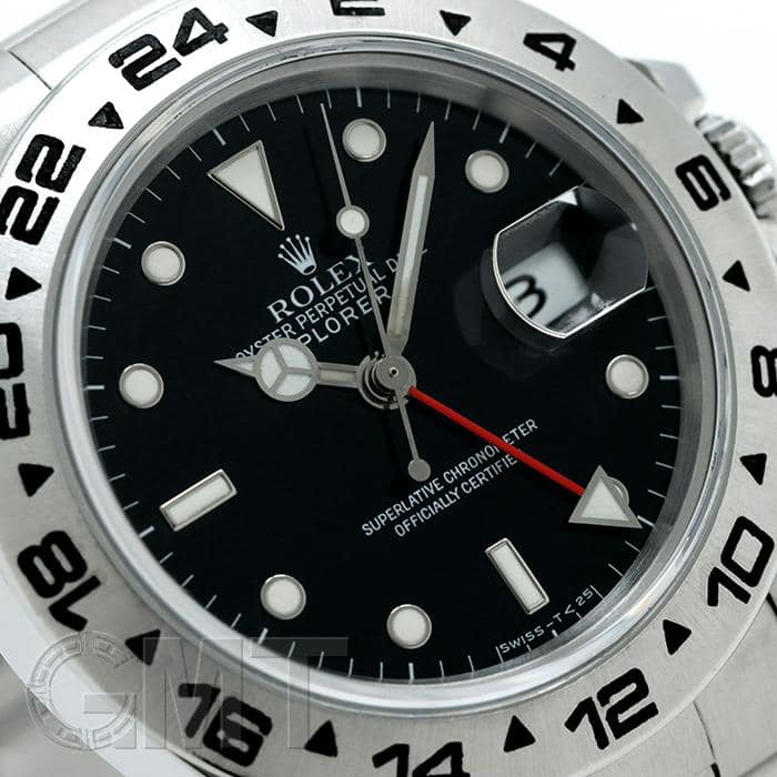 中古)ROLEX ロレックス エクスプローラー II 16550 ブラック（商品ID