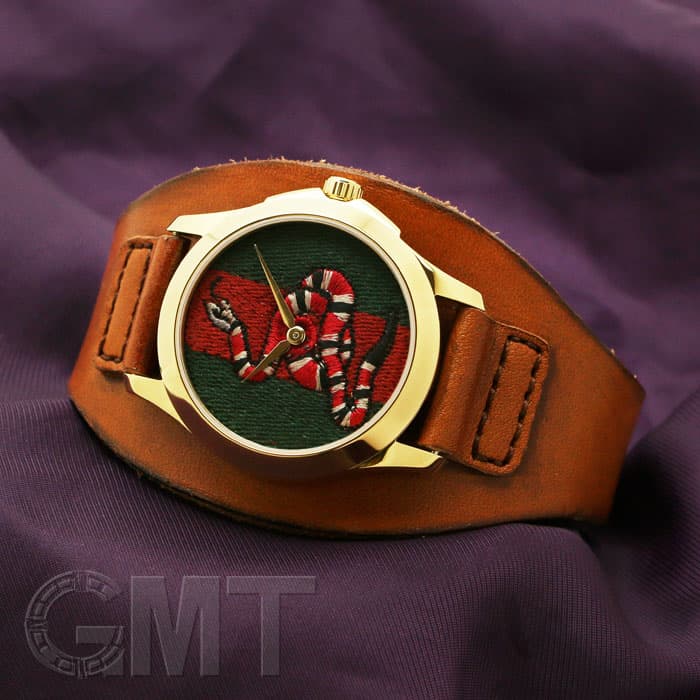 新品)GUCCI グッチ Gタイムレス YA126483 スネーク（商品ID