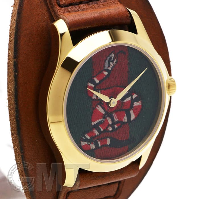 新品)GUCCI グッチ Gタイムレス YA126483 スネーク(商品ID 新品)GUCCI グッチ Gタイムレス YA126483 スネーク(商品ID