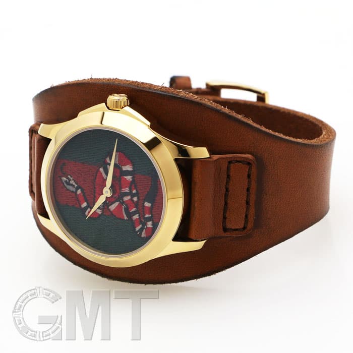 新品)GUCCI グッチ Gタイムレス YA126483 スネーク（商品ID