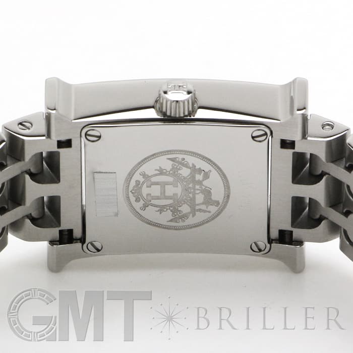 中古)HERMES エルメス Hウォッチ ミニ HH1.130 WHMOP ダイヤベゼル