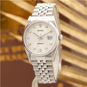 ROLEX ロレックス デイトジャスト 16234G シルバーコンピューター ジュビリーブレスレット メイン