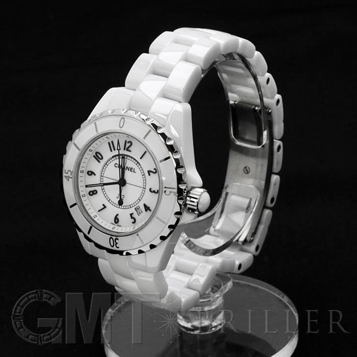 新品)CHANEL シャネル J12 ホワイトセラミック 33mm H0968（商品ID