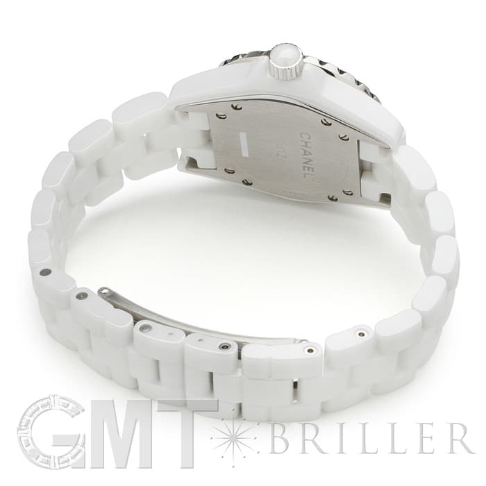 新品)CHANEL シャネル J12 ホワイトセラミック 33mm H0968（商品ID