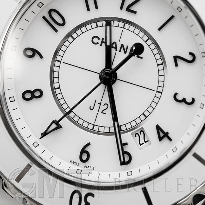 新品)CHANEL シャネル J12 ホワイトセラミック 33mm H0968（商品ID