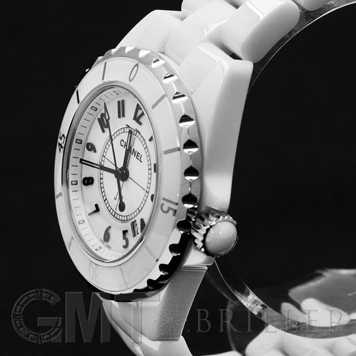 新品)CHANEL シャネル J12 ホワイトセラミック 33mm H0968（商品ID