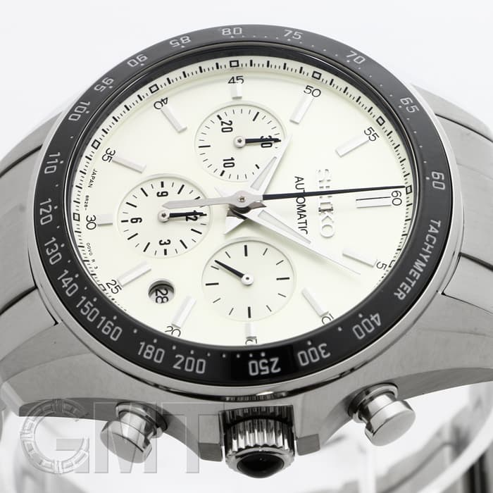 【未使用品】セイコー クロノグラフ SSB025 T63-00D0 ホワイト SEIKO（セイコー） ポイント最大6倍 クロノグラフ SSB025PC SSB025P1