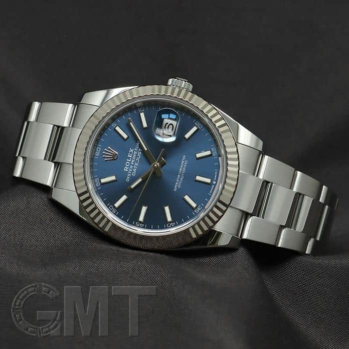 中古)ROLEX ロレックス デイトジャスト 41 126334 ブルー