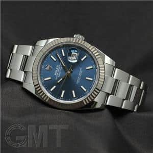 ROLEX ロレックス デイトジャスト 41 126334 ブルー オイスターブレス メイン