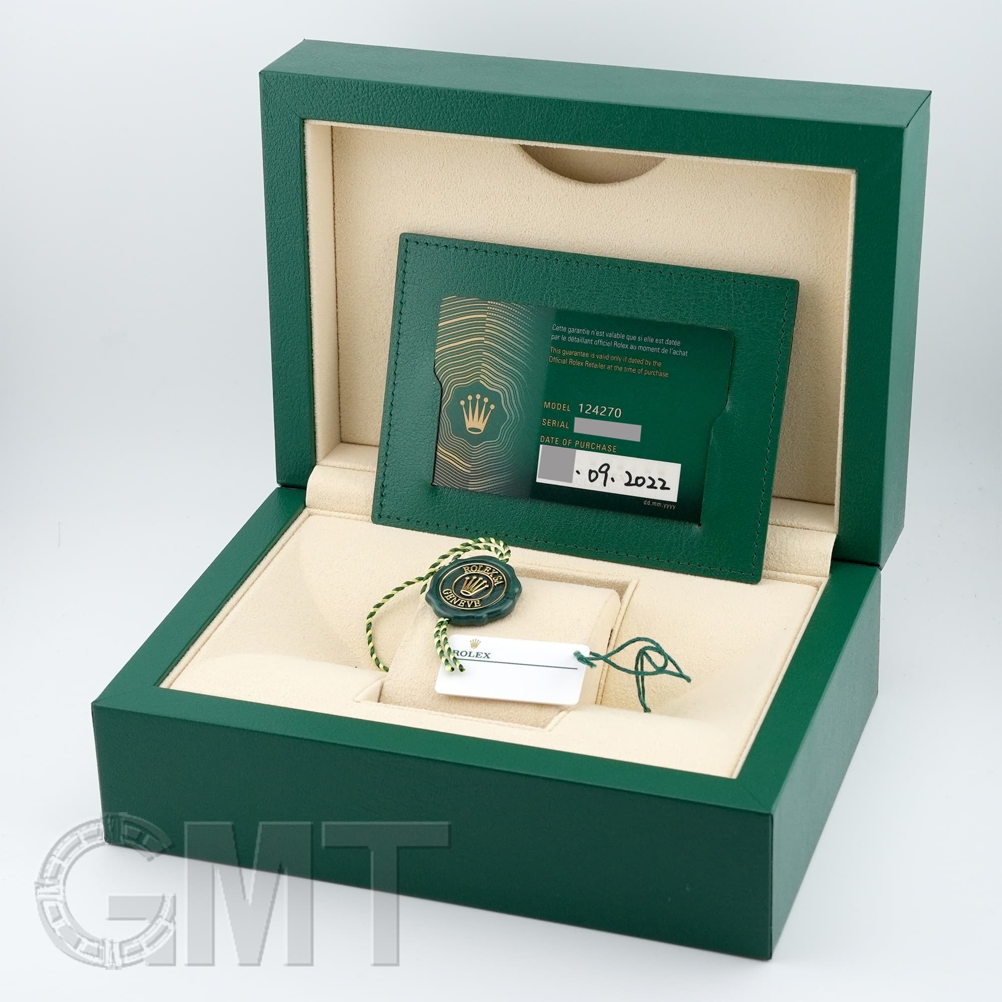 ROLEX エクスプローラ―内外箱と付属品9点セット 中古)ROLEX ロレックス エクスプローラー I 124270（商品ID