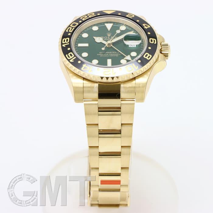 新品)ROLEX ロレックス GMTマスター II 116718LN グリーン（商品ID