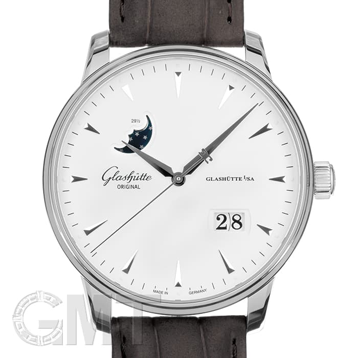 グラスヒュッテ・オリジナル100-06-13-02-04 セネタムーンフェイズ 新品)GLASHUTTE ORIGINAL グラスヒュッテ オリジナル セネタ