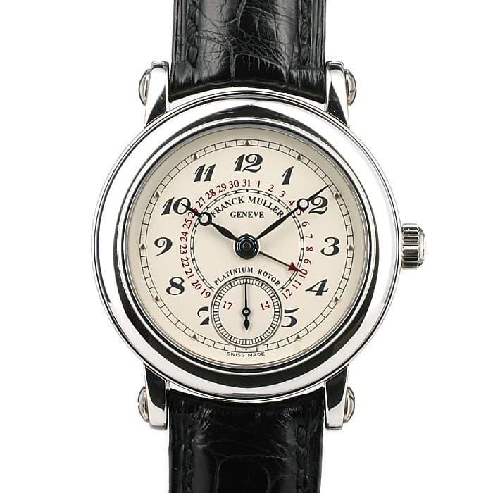 中古)FRANCK MULLER フランク・ミュラー ラウンド ポインターデイト 
