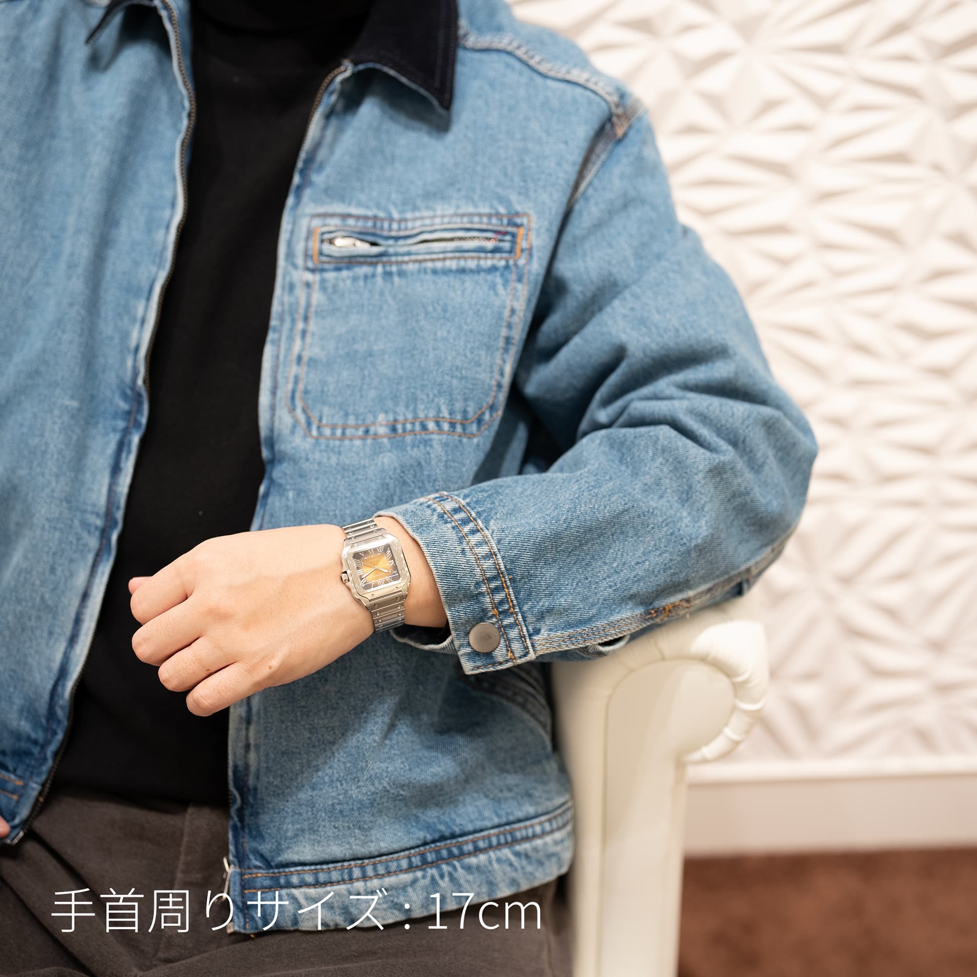 新品)CARTIER カルティエ サントス ドゥ カルティエ ウォッチ MM