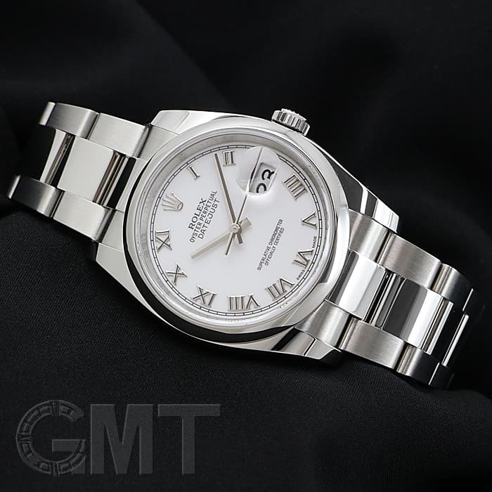 ROLEX ロレックス デイトジャスト 116200 ホワイト ローマ 3列