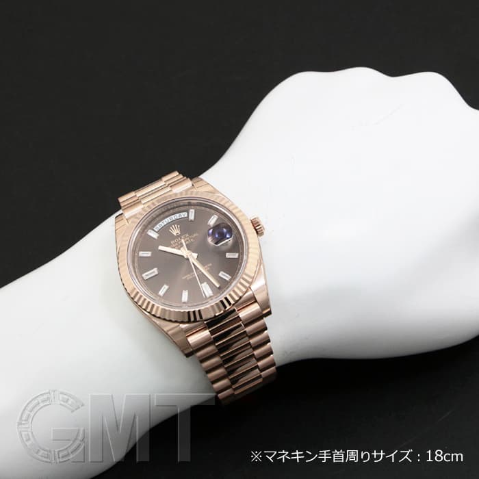 新品)ROLEX ロレックス デイデイト 40 228235A ブラウン（商品ID