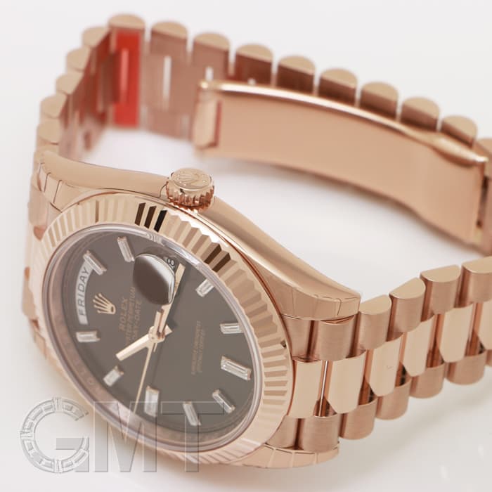 新品)ROLEX ロレックス デイデイト 40 228235A ブラウン（商品ID