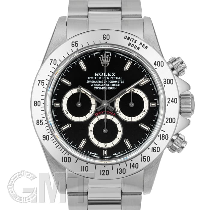 中古)ROLEX ロレックス デイトナ 16520 ブラック 逆6 オールトリチウム