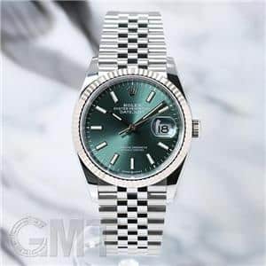 ROLEX ロレックス デイトジャスト 36 126234 ミントグリーン ジュビリーブレス メイン