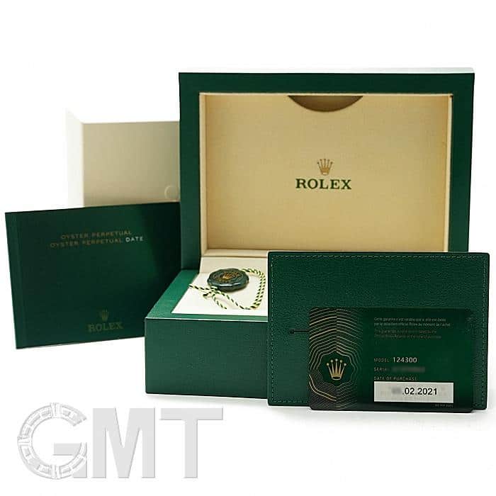 中古)ROLEX ロレックス オイスターパーペチュアル 41 124300 グリーン