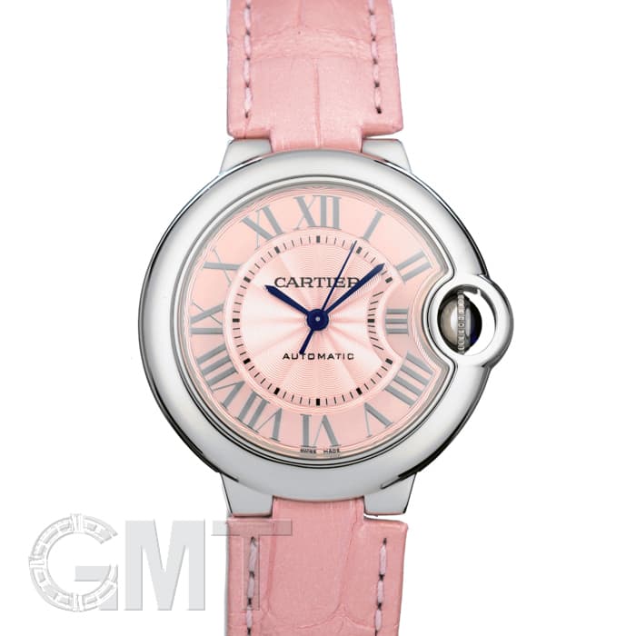 新品)CARTIER カルティエ バロンブルー WSBB0002 ピンク 33mm（商品