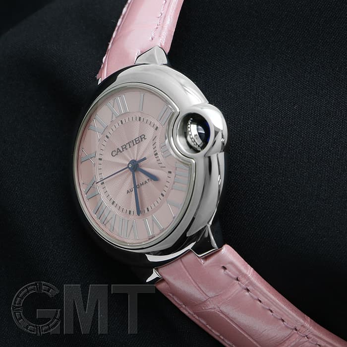 新品)CARTIER カルティエ バロンブルー WSBB0002 ピンク 33mm（商品