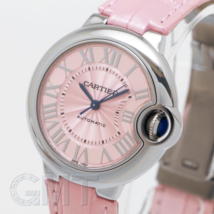 新品)CARTIER カルティエ バロンブルー WSBB0002 ピンク 33mm（商品