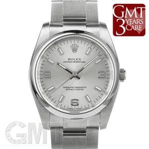 ROLEX ロレックス オイスターパーペチュアル 114200 シルバー369 ホワイトバー メイン